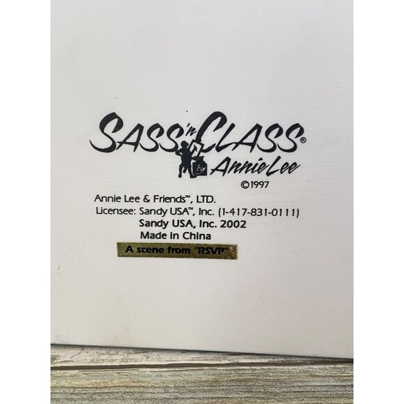 Sass ’n Class Annie Lee "A Scene from RSVP" African American Dancing Couple - Picture 6 of 13